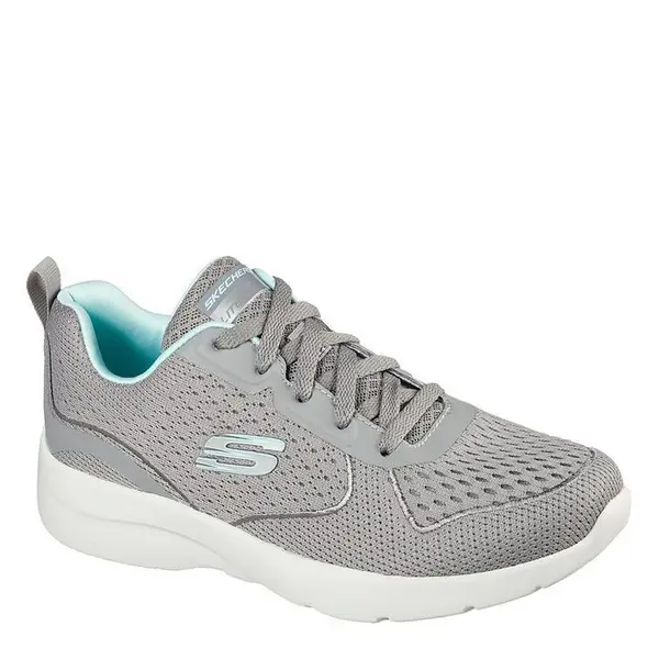 Image of Skechers Engineered Mesh 2.0 Womens Trainers - Grey 3