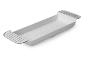 Image of Blue Canyon Extendable Over Bath Rack - White