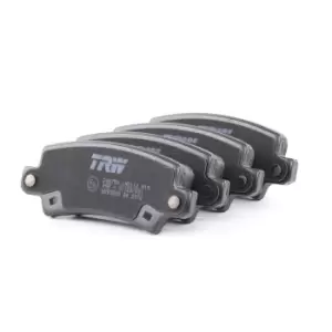 Image of TRW Brake pad set TOYOTA GDB3289 0446602020,0446602070,0446602160 04466YZZD9,4088F