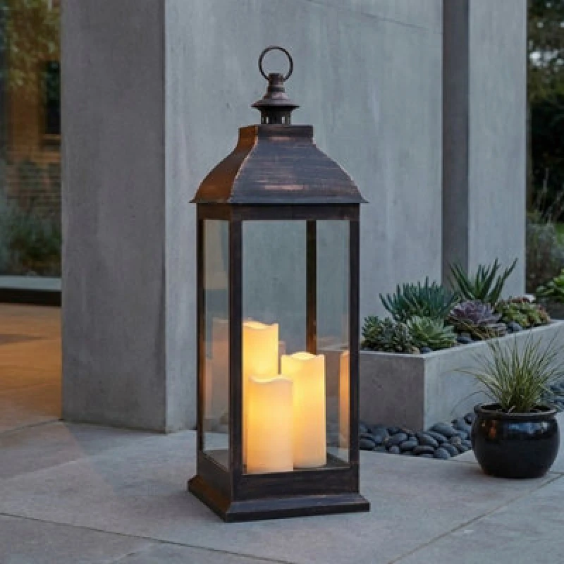 Image of Outside In Designs Giant Copper Battery Lantern
