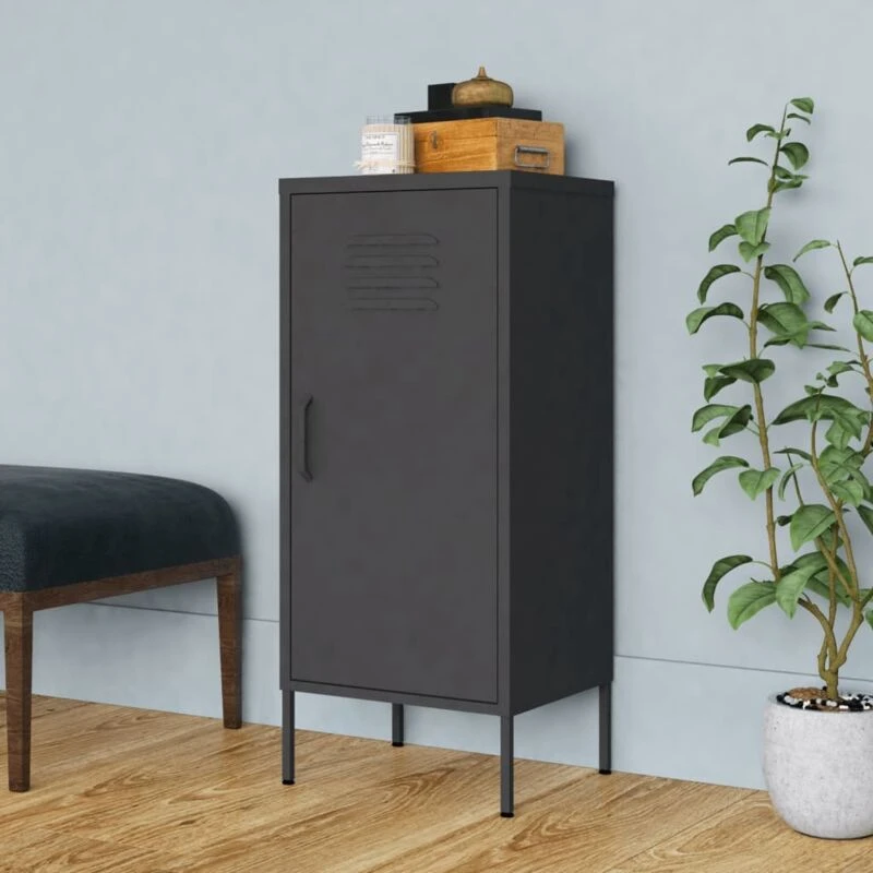 Image of VIDAXL Storage Cabinet Anthracite 42.5x35x101.5cm Steel Vidaxl 8720286565070