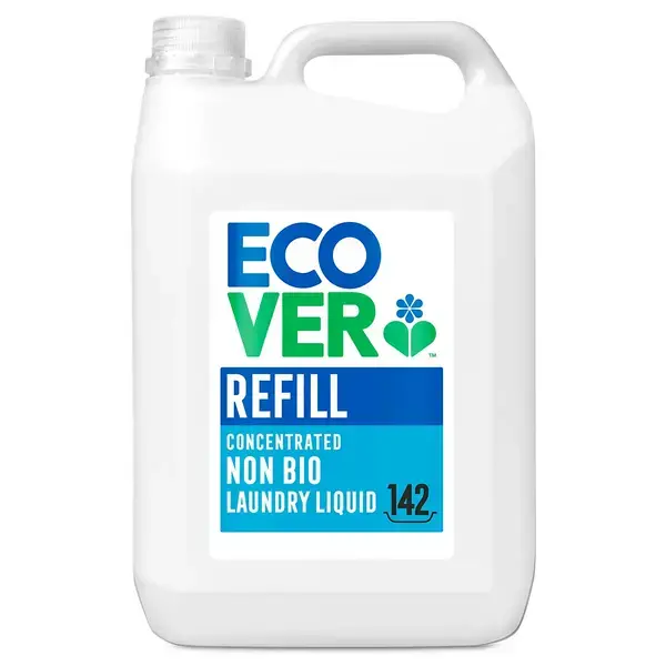 Image of Ecover Non Bio Laundry Liquid Refill Honeysuckles & Jasmine 5L
