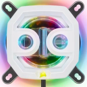 Image of Corsair Hydro X Series XC7 RGB White CPU Water Block - 1200 / AM4 (CX-9010007-WW)