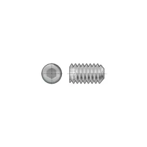 Image of 3/8 UNC X 5/8 Skt Set Screw - Knurled Cup Point (GR-45H) (14.9)