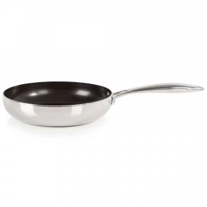 Image of Morphy Richards Pro Tri-Ply 28cm Stainless Steel Frying Pan