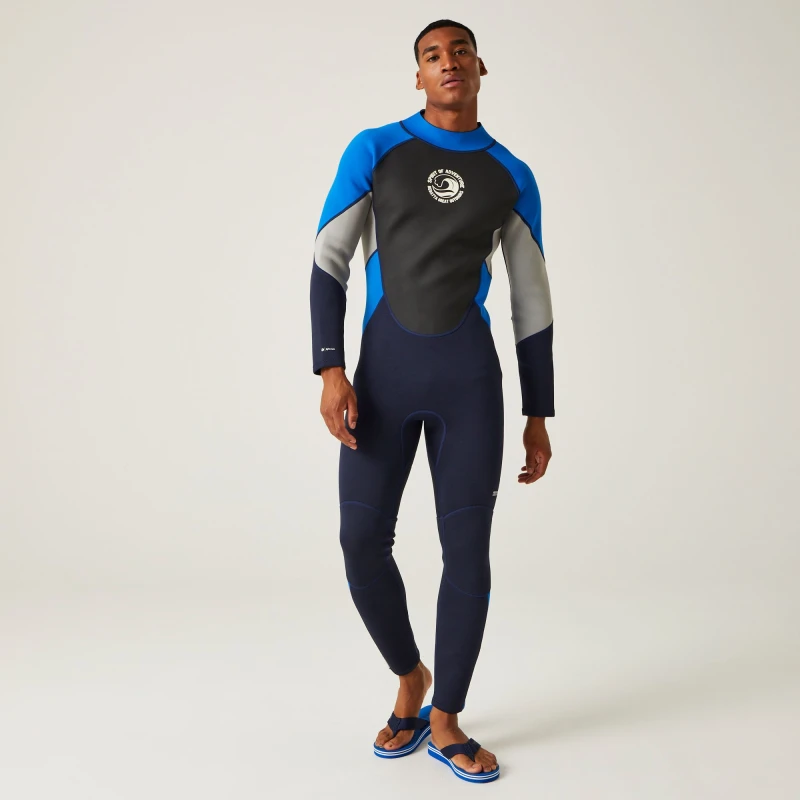 Image of Regatta Regatta Men Full Wetsuit in Navy Size: Large/X-Large Navy L/XL Male 5063019650951