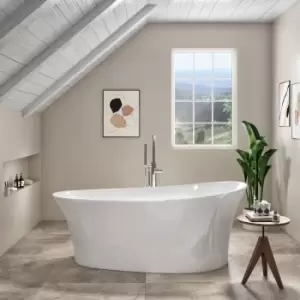 Image of Freestanding Single Ended Slipper Bath 1700 x 830mm - Lotus