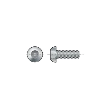 Image of Qualfast - M10X25 A2 St/St Pin Hex Button M/C Screw