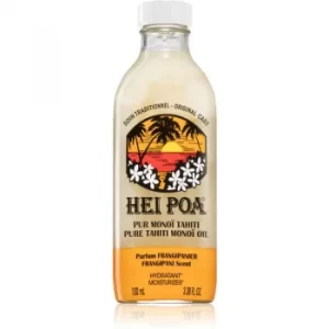 Image of Hei Poa Pure Tahiti Monoi Oil Frangipani Multi-Functional Oil for Hair & Body 100ml