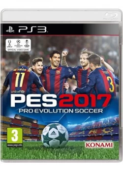 Image of Pro Evolution Soccer PES 2017 PS3 Game