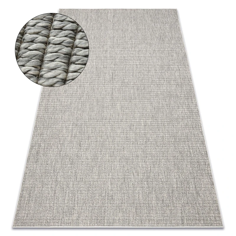 Image of RugsX Origi Rug in Grey Size: 78cm x 150cm Grey Unisex 78cm x 150 cm