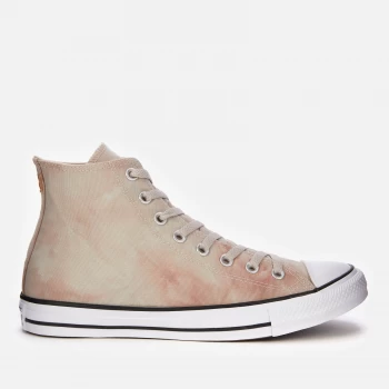 Image of Converse Mens Chuck Taylor All Star Summer Daze Hi-Top Trainers - String/White/Gum Honey - UK 10