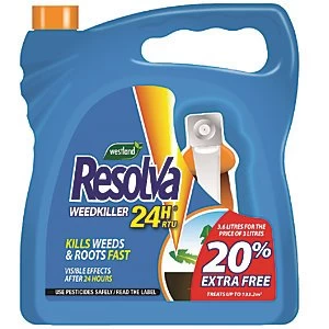 Image of Resolva 24H Ready To Use Weedkiller 3L