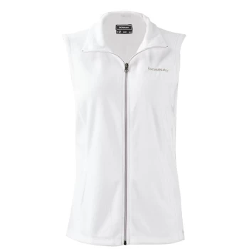 Image of Donnay Full Zip Gilet - White