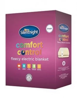 Image of Silentnight Fleece Comfort Control Electric Blanket