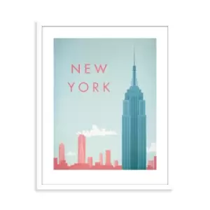 Image of The Art Group Henry Rivers New York Framed Art - 40x50cm