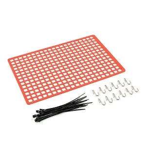 Image of Fastrax Scale Rubber Net 22Cm X 14.5Cm Red