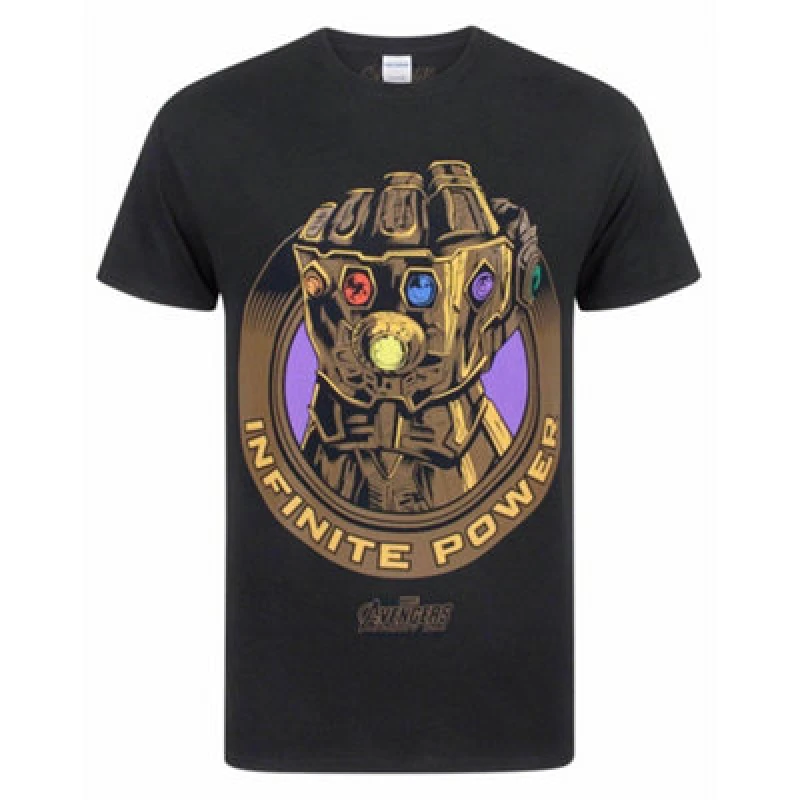 Image of (3XL) Marvel Avengers Infinity War Thanos Gauntlet Mens Adults T-Shirt Top