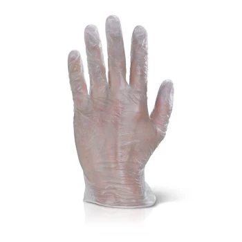 Image of VINYL DISP GLOVES PF CLEAR SML - Clear - Click
