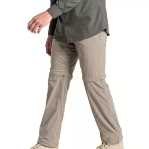 Image of Craghoppers Mens NosiLife Pro Convertible Walking Trousers 40L - Waist 40' (102cm), Inside Leg 33'