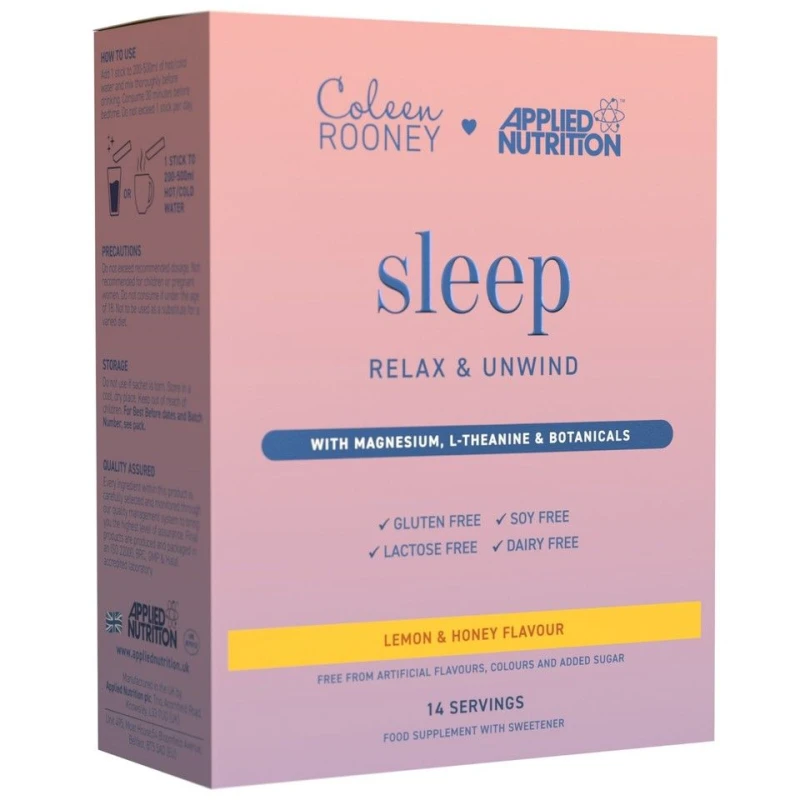 Image of Applied Nutrition Coleen Rooney Sleep, Relax & Unwind Sticks - Lemon & Honey - 14 Servings in Blue Blue Unisex