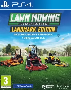 Image of Lawn Mowing Simulator Landmark Edition PS4 Game