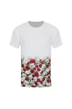 Image of Skulls & Roses Fade Mens Sub T-Shirt