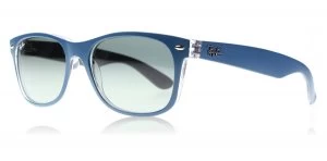 Image of Ray-Ban RB2132 Sunglasses Bicolor Blue 619171 52mm