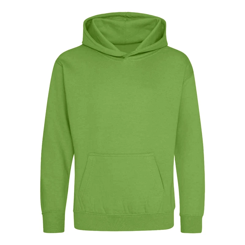 Image of AWDis Hoodie 1-2 Years in Lime Size: 12-13 Years Lime Unisex 12-13 Years