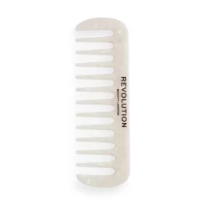 Image of Revolution Haircare Natural Curl Wide Tooth Comb White