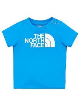 Image of The North Face Infant Boys Easy T-Shirt - Blue, Size 18-24 Months