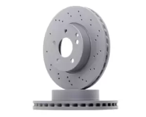 Image of ZIMMERMANN Brake disc 400.3653.52 Brake rotor,Brake discs MERCEDES-BENZ,C-Klasse Limousine (W204),C-Klasse T-modell (S204),E-Klasse Limousine (W212)