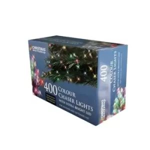 Image of Christmas Workshop Multi Coloured Ultra Bright LED String Chaser Lights - 400 LED