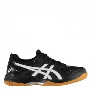 Image of Asics Gel Rocket Mens Indoor Court Trainers - BLACK/WHITE