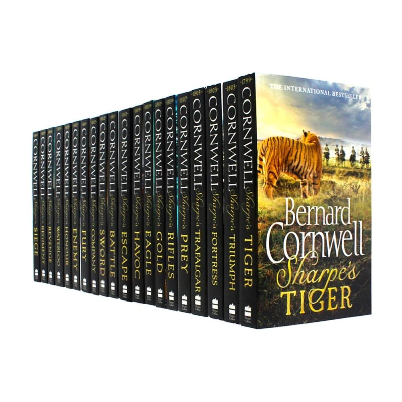 Image of Bernard Cornwell The Sharpe Series 1-20 Books Collection Set Bernard Cornwell Books