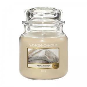 Image of Yankee Candle Warm Cashmere Medium Candle 411g