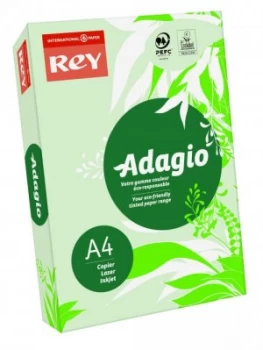 Image of Rey Adagio A4 Card 160gsm Green RM250