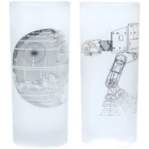 Image of Star Wars Glasses Set - Death Star