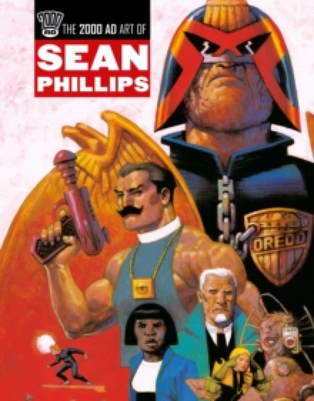 Image of The 2000 AD Art Of Sean Phillips Hardback