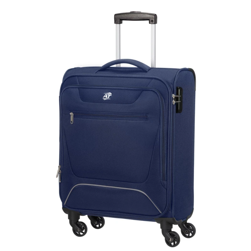 Image of American Tourister Hyper Breeze Suitcase - Blue Blue 22in/56cm
