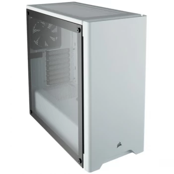Image of Corsair Carbide 275R Midi Tower Gaming Case - White Tempered Glass (CC-9011133-WW)