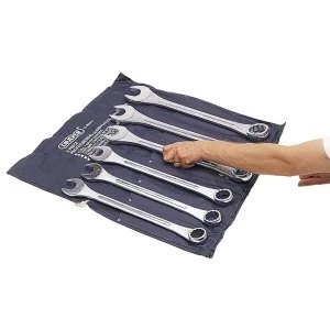 Image of Draper Heavy Duty Long Pattern Metric Combination Spanner Set (6 Piece)