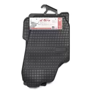 Image of FROGUM Floor mat set Quantity: 4 0015 VW,SKODA,SEAT,POLO (9N_),Fox Schragheck (5Z1, 5Z3, 5Z4),Fabia I Combi (6Y5),FABIA (6Y2),FABIA Stufenheck (6Y3)