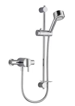 Image of Mira Chrome Exposed Thermostatic Mixer Shower
