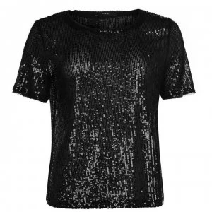 Image of SET Short Sleeve Blouse - 9990 Black