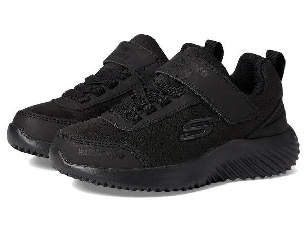 Image of Skechers Boys Bounder Lightweight Dripper Drop Trainers UK Size 13 (EU 32) Black SKE2284-BBK-13