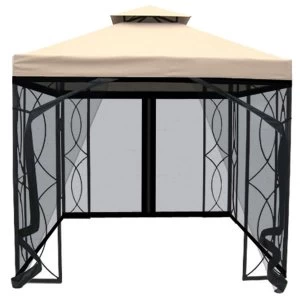 Image of Charles Bentley Steel Art Gazebo