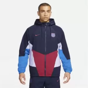 Image of Nike Barcelona Windrunner Jacket Mens - Blue