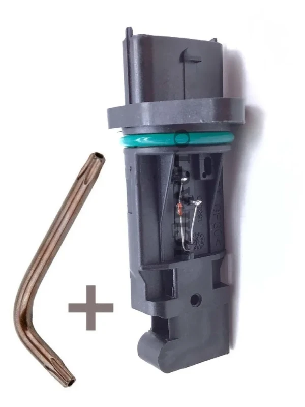 Image of 0281002428 Insert Mass Air Flow Meter Maf Sensor+Screwdriver for Opel Vauxhall Astra Astravan Omega Omega B Vectra Zafira