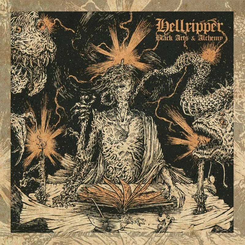 Image of Hellripper Black arts & alchemy CD multicolor Onesize Unisex